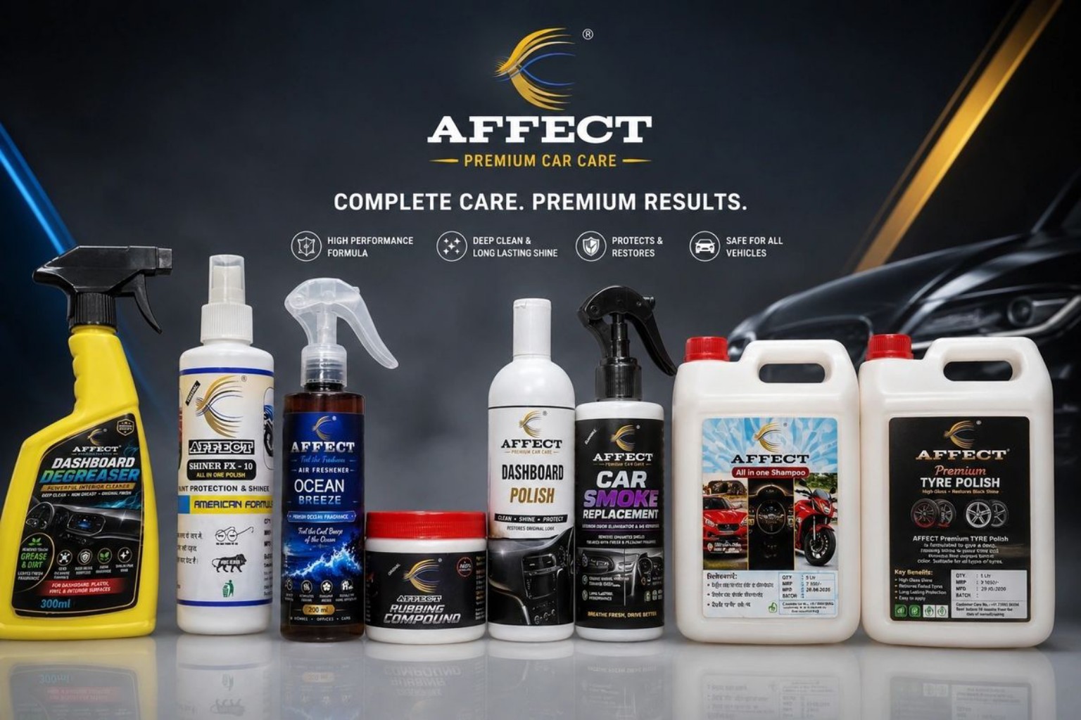 Affect Premium Car Care products